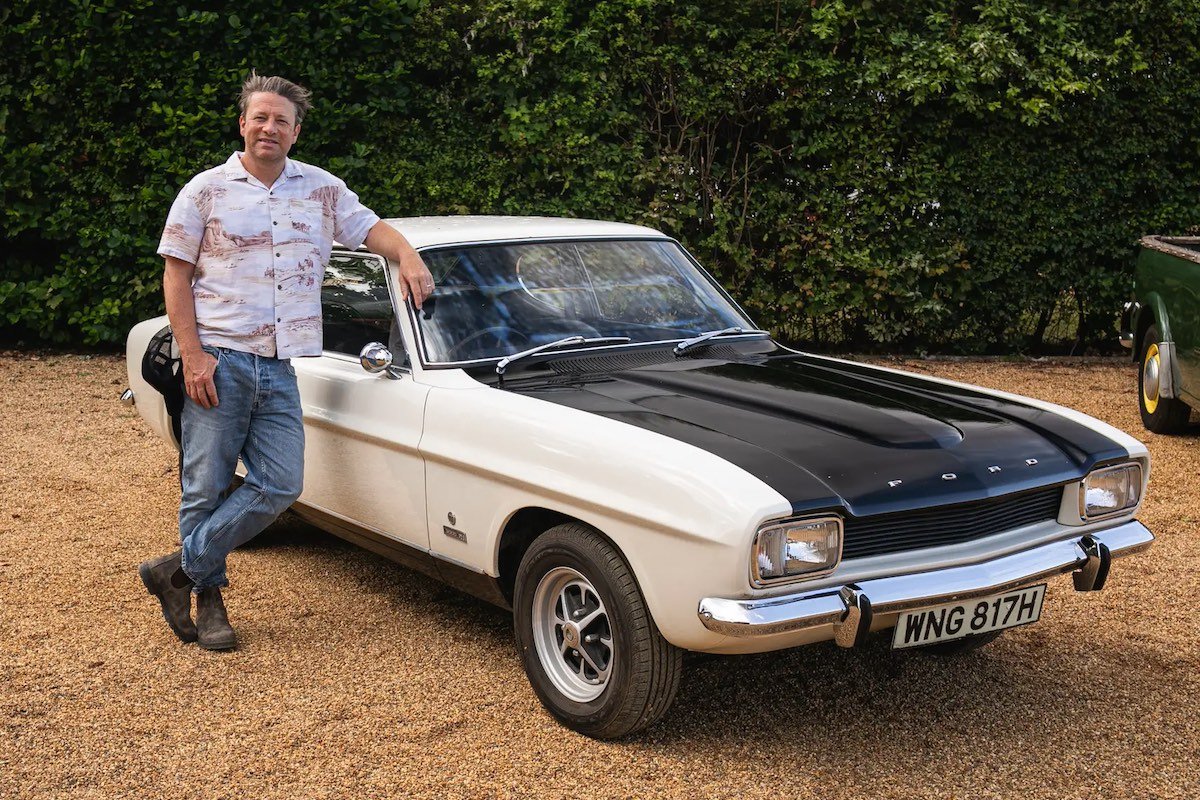 Jamie Oliver's 1970 Ford Capri 3000GT